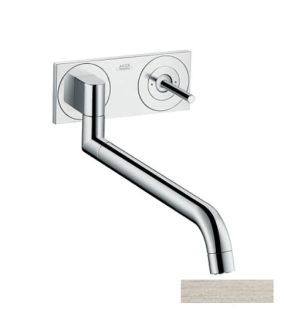 Фото - Смеситель для кухни Axor Uno 38815800, сталь - Hansgrohe