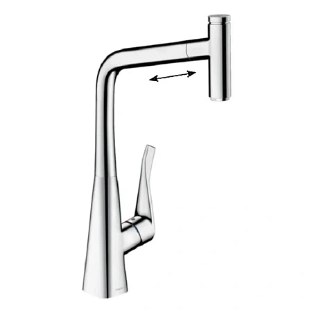 Фото - Смеситель для кухни Hansgrohe Select 14786000 хром - Hansgrohe