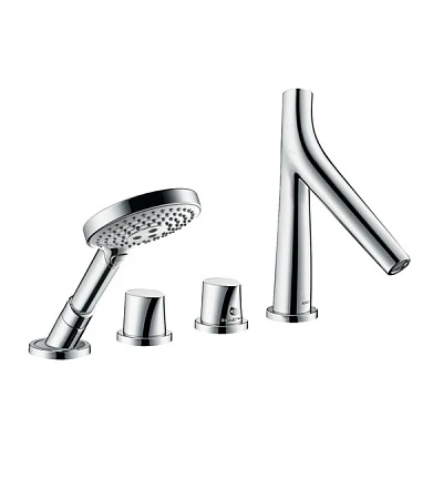 Фото - Термостат на край ванны Axor Starck Organic 12426000, хром - Hansgrohe