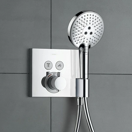 Фото - Термостат Hansgrohe ShowerSelect 15763000 для душа - Hansgrohe