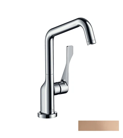 Фото - Смеситель для кухни Axor Citterio 39850300, красное золото - Hansgrohe