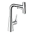 Смеситель для кухни Hansgrohe Metris Select 73822000 хром