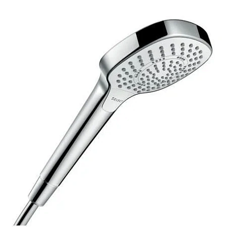 Фото - Душевая лейка Hansgrohe Croma Select E 26811400 хром, белый - Hansgrohe