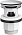 Донный клапан для раковины Hansgrohe 50105000 Push-Open хром