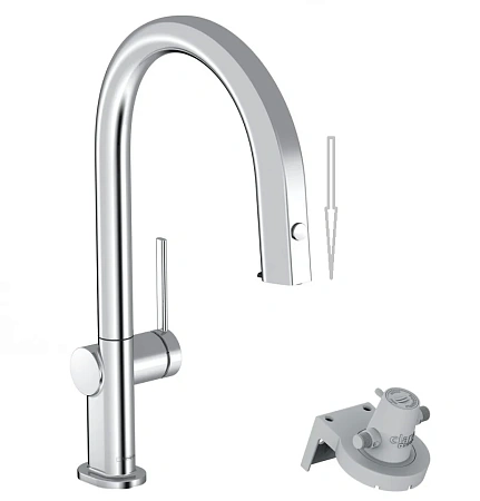 Фото - Смеситель для кухни Hansgrohe Aqittura 76826000 хром - Hansgrohe