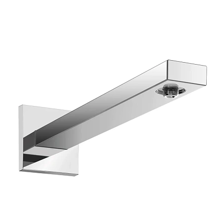 Фото - Держатель верхнего душа Hansgrohe Square 27694000 хром - Hansgrohe