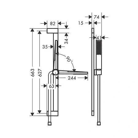 Фото - Душевой гарнитур Hansgrohe Pulsify 24370700 белый - Hansgrohe