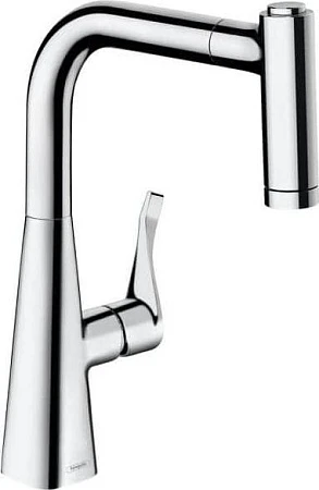 Фото - Смеситель для кухни Hansgrohe Metris M71 14834000, хром - Hansgrohe