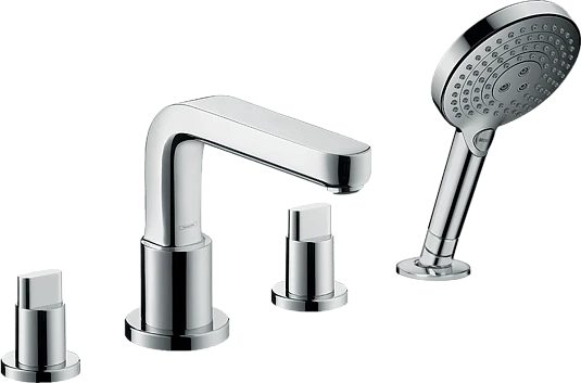 Фото - Смеситель на край ванны Hansgrohe Metris S 31443000, хром - Hansgrohe