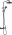 Душевая стойка Hansgrohe Vernis Blend Showerpipe 200 1jet 26276670, матовый черный