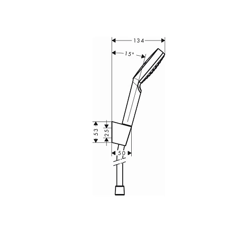 Фото - Душевой комплект Hansgrohe, хром, 71400000/71070000/26690400 - Hansgrohe