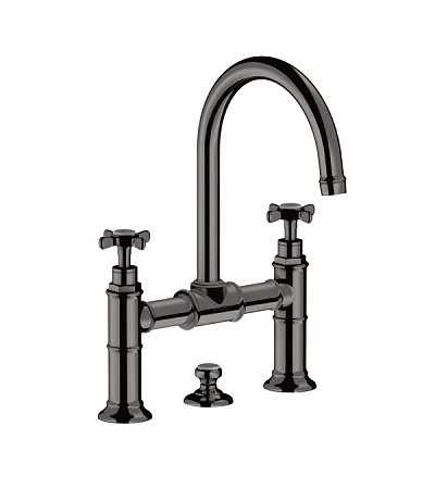 Фото - Смеситель для раковины Axor Montreux 16510330, черный хром - Hansgrohe