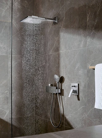 Фото - Верхний душ Hansgrohe Raindance E Air 1jet 300 26238700, белый матовый - Hansgrohe