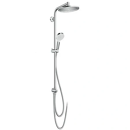 Фото - Душевая стойка Hansgrohe Crometta S 240 1jet Showerpipe Rеno 27270000 - Hansgrohe