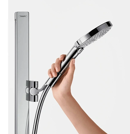 Фото - Душевой гарнитур Hansgrohe Raindance Select S 27649400 хром, белый - Hansgrohe