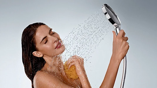 Фото - Душевая стойка Hansgrohe Rainmaker Select 460 3jet showerpipe - Hansgrohe