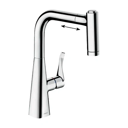 Фото - Смеситель для кухни Hansgrohe Metris 73823000 хром - Hansgrohe