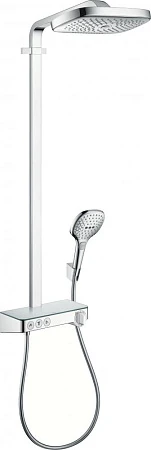 Фото - Душевая стойка Hansgrohe Raindance Select E 300 3jet 27127000 Showerpipe - Hansgrohe