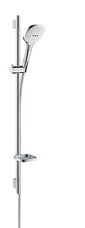 Фото - Душевой гарнитур Hansgrohe Raindance Select E 26623400 хром, белый - Hansgrohe