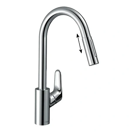 Фото - Смеситель для кухни Hansgrohe Focus 73880000 хром - Hansgrohe