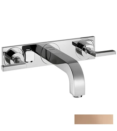 Фото - Смеситель для раковины Axor Citterio 39148300, красное золото - Hansgrohe