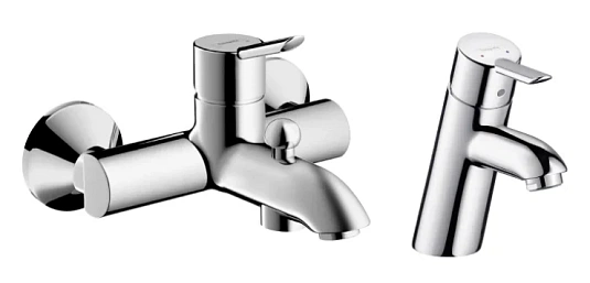 Фото - Смеситель для ванны с душем Hansgrohe  31742000/31701000 хром - Hansgrohe