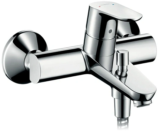 Фото - Смеситель для ванны с душем Hansgrohe Focus E2 3194000/31607000 хром - Hansgrohe