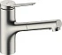 Смеситель для кухни Hansgrohe Zesis M33 150 2jet sBox lite 74803800, сталь