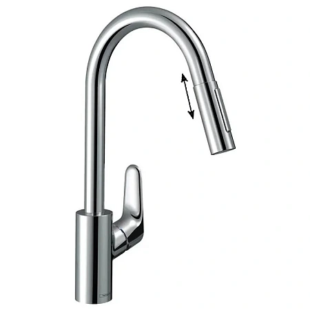 Фото - Смеситель для кухни Hansgrohe Focus 73895000 хром - Hansgrohe