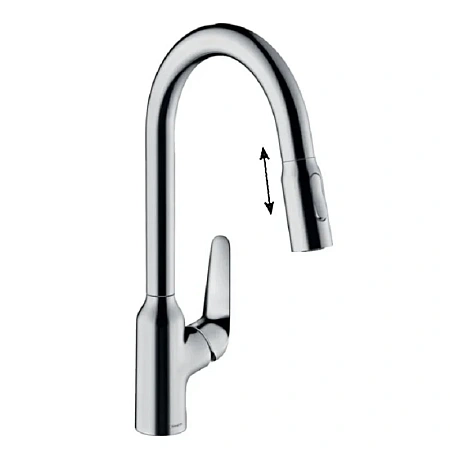 Фото - Смеситель для кухни Hansgrohe Focus 71820000 хром - Hansgrohe