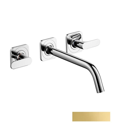 Фото - Смеситель для раковины Axor Citterio M 34315990, золото - Hansgrohe