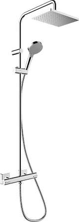 Фото - Душевая стойка Hansgrohe Vernis Shape Showerpipe 230 1jet 26286000, хром - Hansgrohe