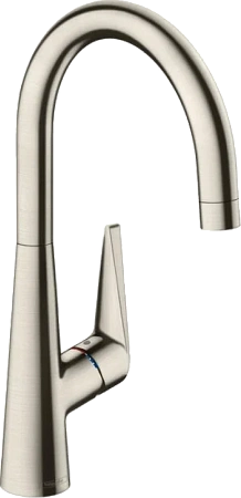 Фото - Смеситель для кухни Hansgrohe Talis 72816800 сталь - Hansgrohe