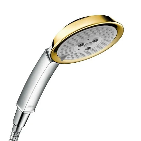 Фото - Душевая лейка Hansgrohe Raindance Classic 28548090 золото, хром - Hansgrohe