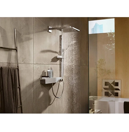 Фото - Душевой гарнитур Hansgrohe Raindance Select S 27649400 хром, белый - Hansgrohe