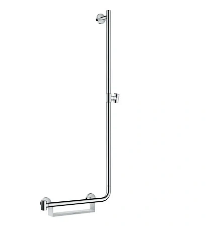 Фото - Штанга душевая Hansgrohe Unica Comfort 26404400 хром, белый - Hansgrohe