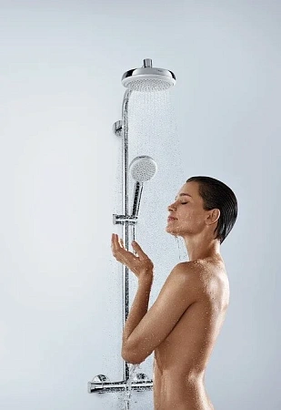 Фото - Душевая система Hansgrohe Crometta 27265400 хром, белый - Hansgrohe