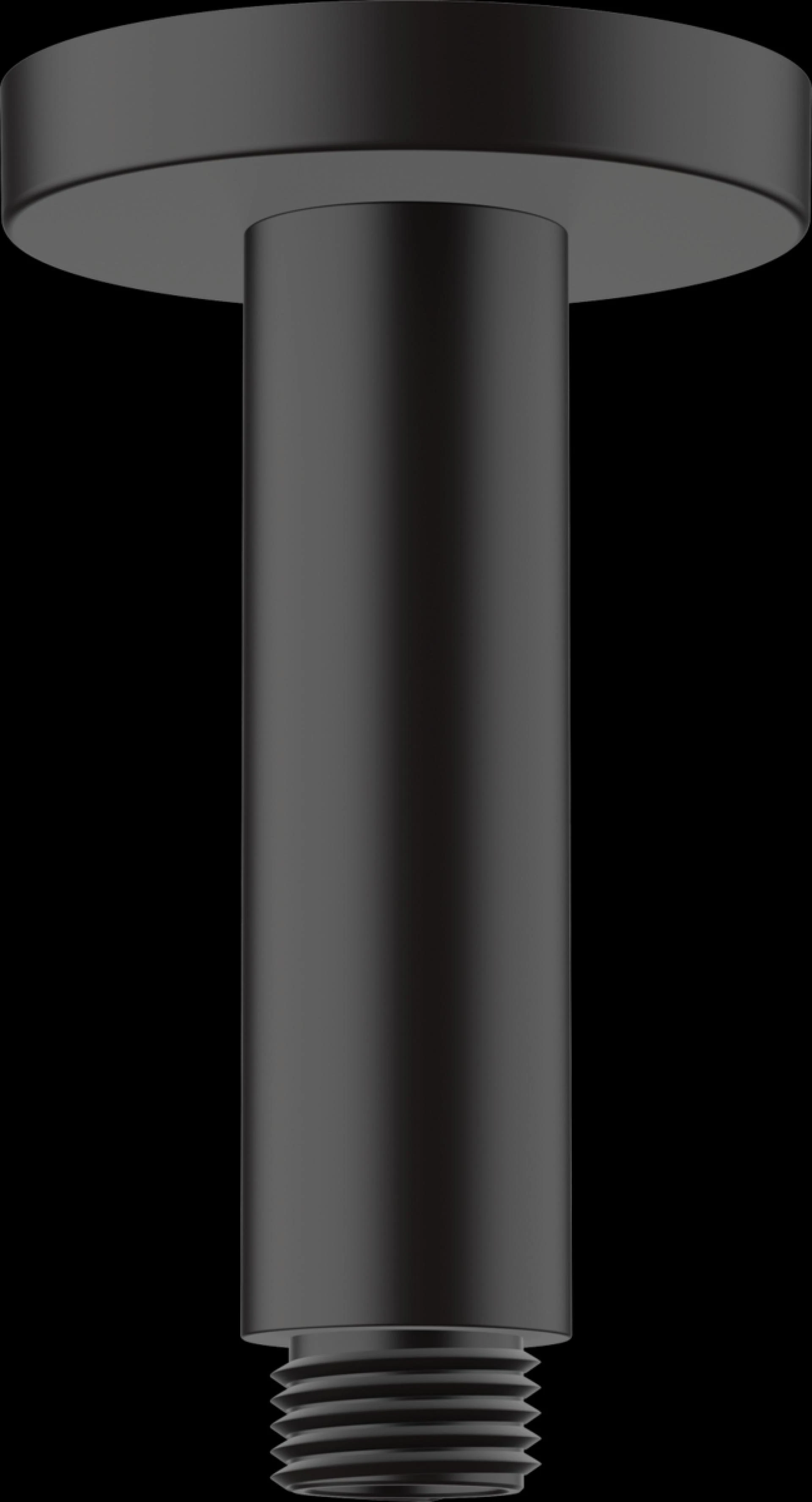 Фото - Кронштейн для верхнего душа Hansgrohe Vernis Blend 27804670, матовый чёрный - Hansgrohe