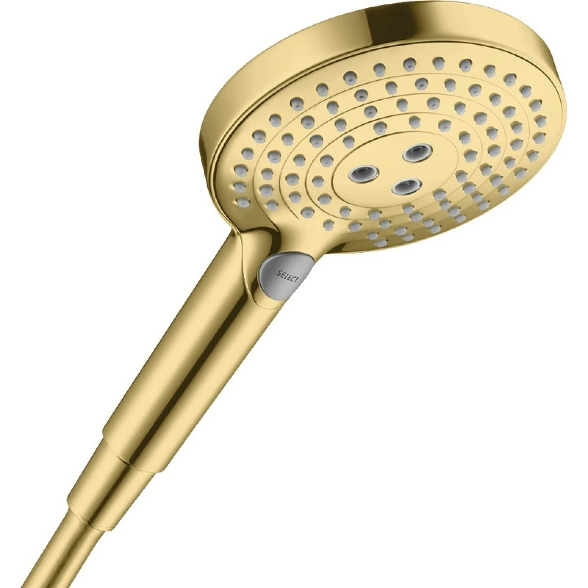 Фото - Ручной душ Hansgrohe Raindance Select S 26530990, полированное золото - Hansgrohe