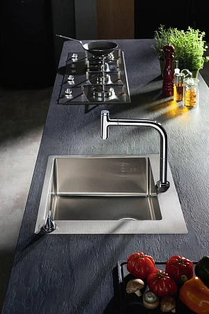 Фото - Кухонная мойка с встроенным смесителем Hansgrohe C71-F450-06 43201800 - Hansgrohe