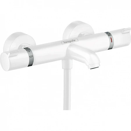 Фото - Термостатический смеситель для ванны c душем Hansgrohe Ecostat Comfort 13114700, белый матовый - Hansgrohe