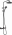 Душевая стойка Hansgrohe Vernis Blend Showerpipe 200 1jet 26276670, матовый черный